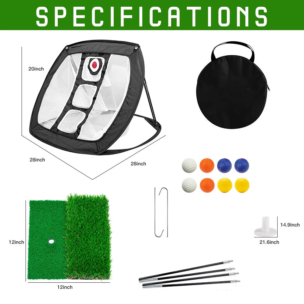 Golf Chipping Net Set